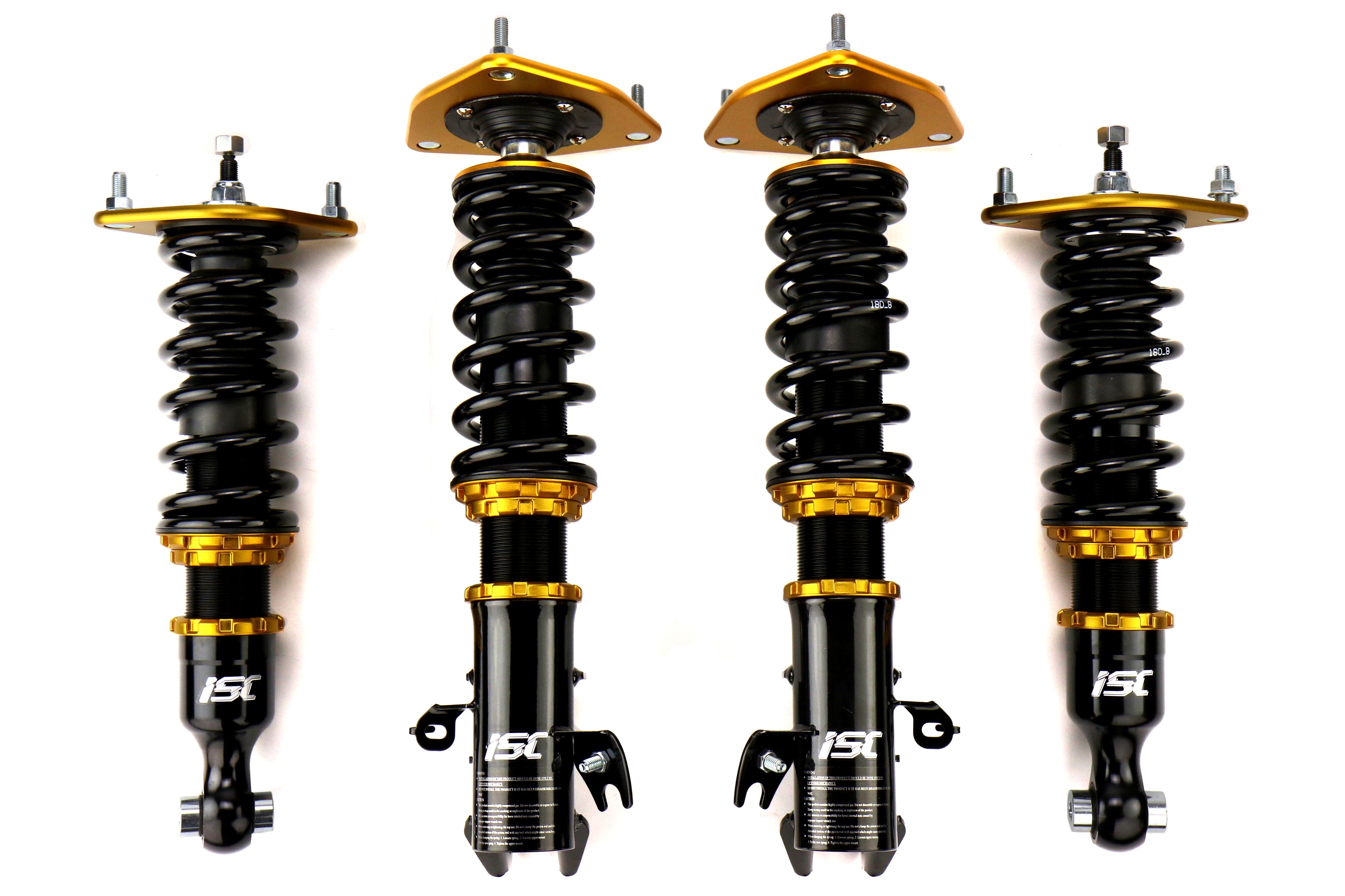 ISC Suspension Basic Street Sport Coilovers - 2015-2017 Subaru WRX / STI